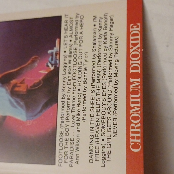 4/$30 Footloose - Soundtrack Casette Tape - Picture 5 of 6